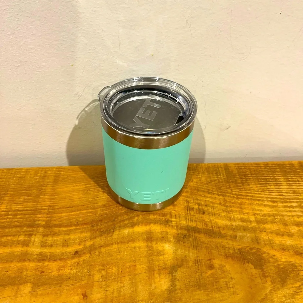 Yeti rambler 10oz‎ Seafoam tumbler EUC